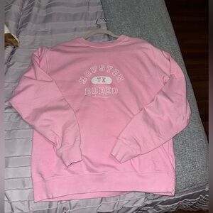 LoveShackFancy crewneck x Houston Rodeo